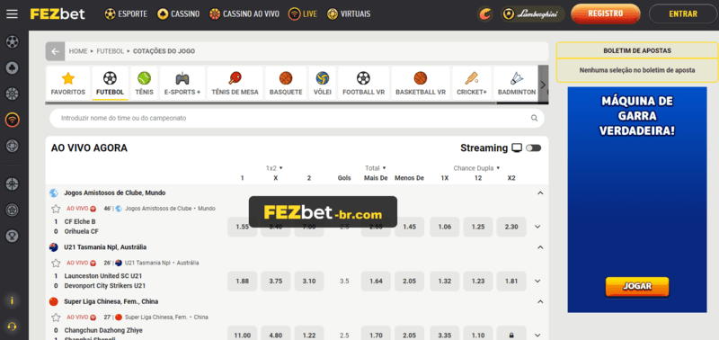 Esporte bets app